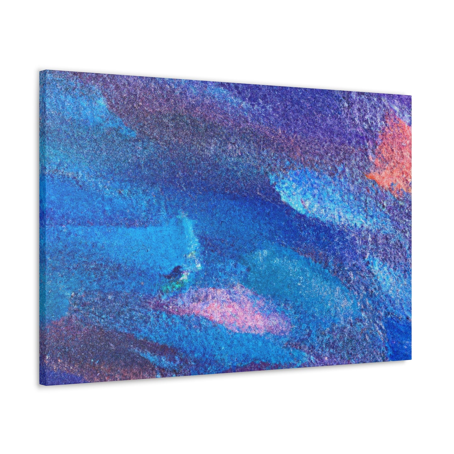 Windy Winter - Abstract Canvas