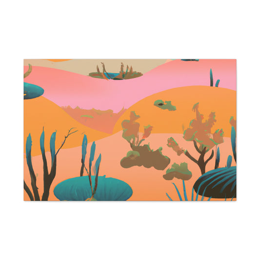 Sandstorm Landscape - Canvas