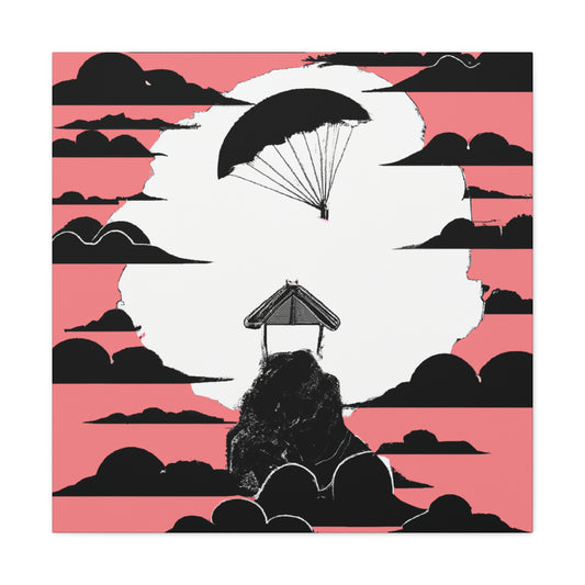 Echoing Silhouette - Minimalism - Canvas