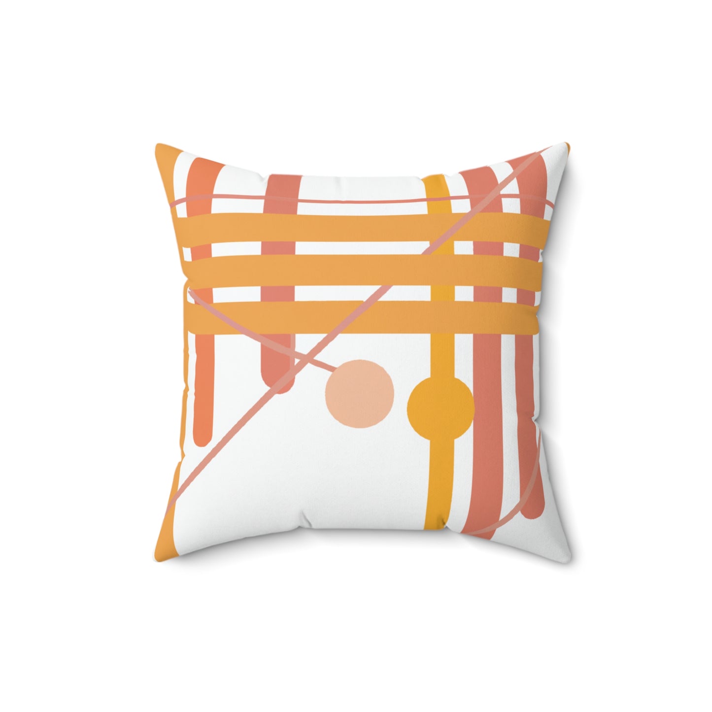 Spun Polyester Square Pillow