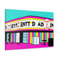 Radiant Rock n Roll Cafe - Canvas - Pop Art