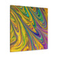 Yello Rijn - Abstract Canvas