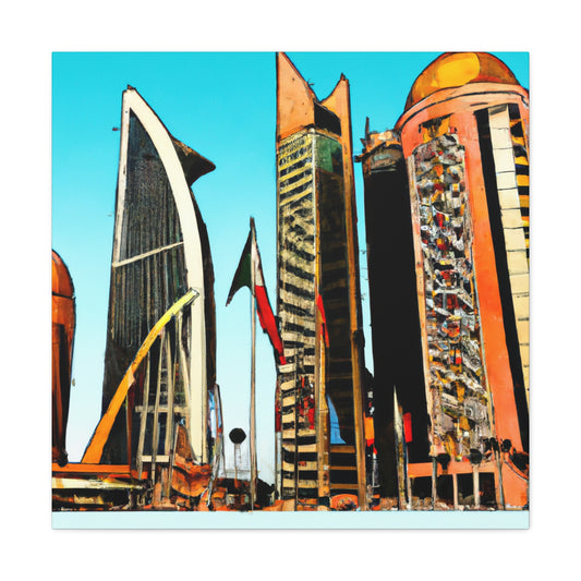 Desert Oasis - Destination Arab Emerates - Canvas