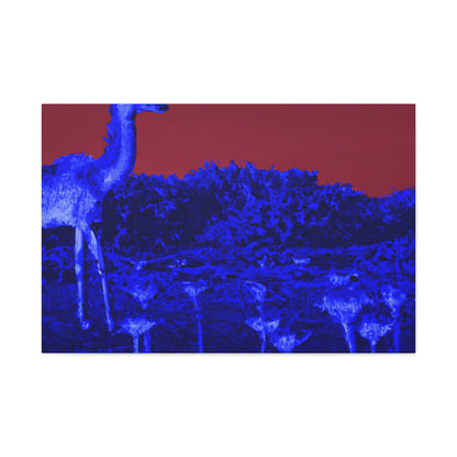 Woolly Puperson - Canvas Wildlife