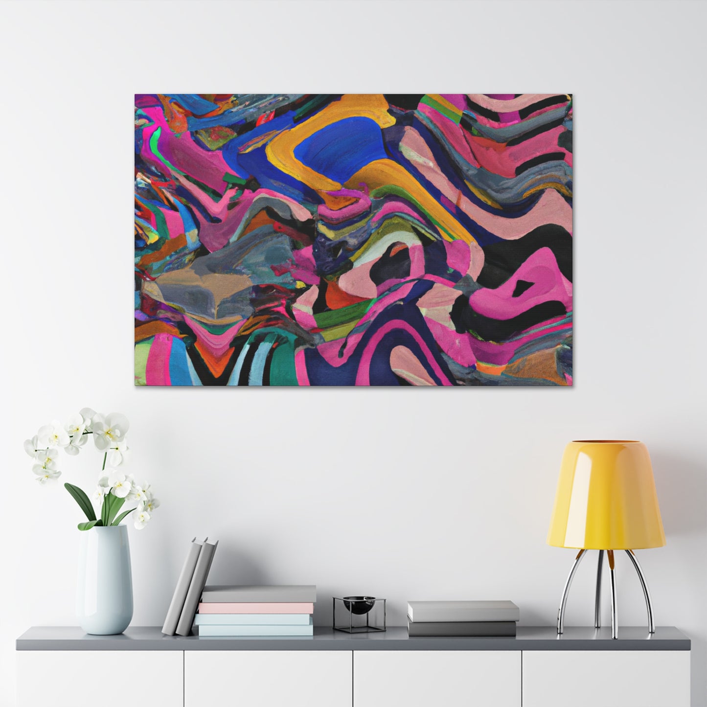 Wavecrash - Abstract - Canvas