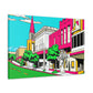 Moonlight Drive-In. - Pop Art Canvas