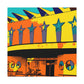 Whirlin' Wheels Diner and Drive-In - Canvas