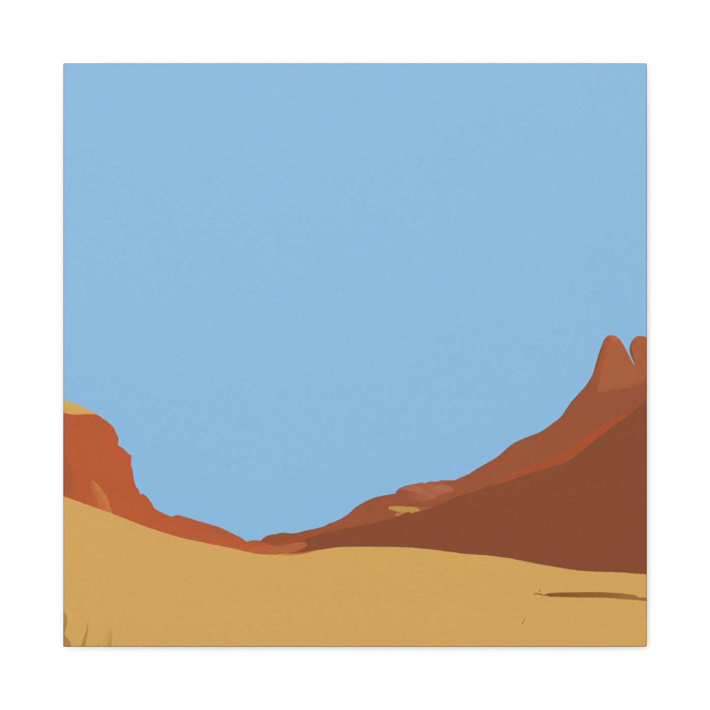 Dune-scape Landscape - Canvas