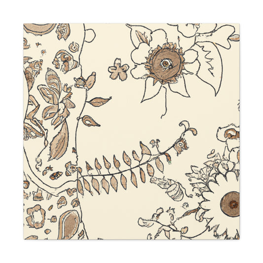 Blossomway - Floral - Canvas