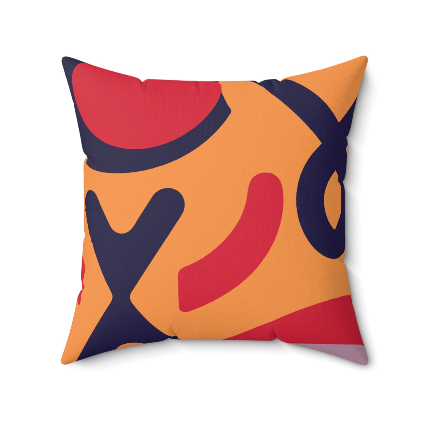 Spun Polyester Square Pillow