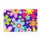 The Floral Dash!  A zany race involving teams of five, where each member must pick up a different type of flower while running as fast as they can to the finish line! Only the team that has all five members and their - Canvas