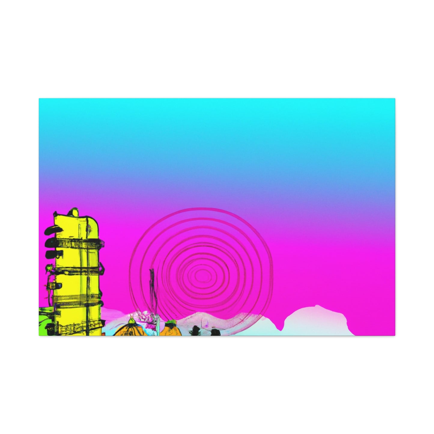 Delhi Delight - Destination India - Canvas
