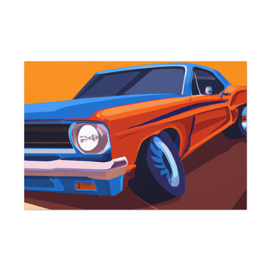 Roaring Rocket - Automobile - Canvas