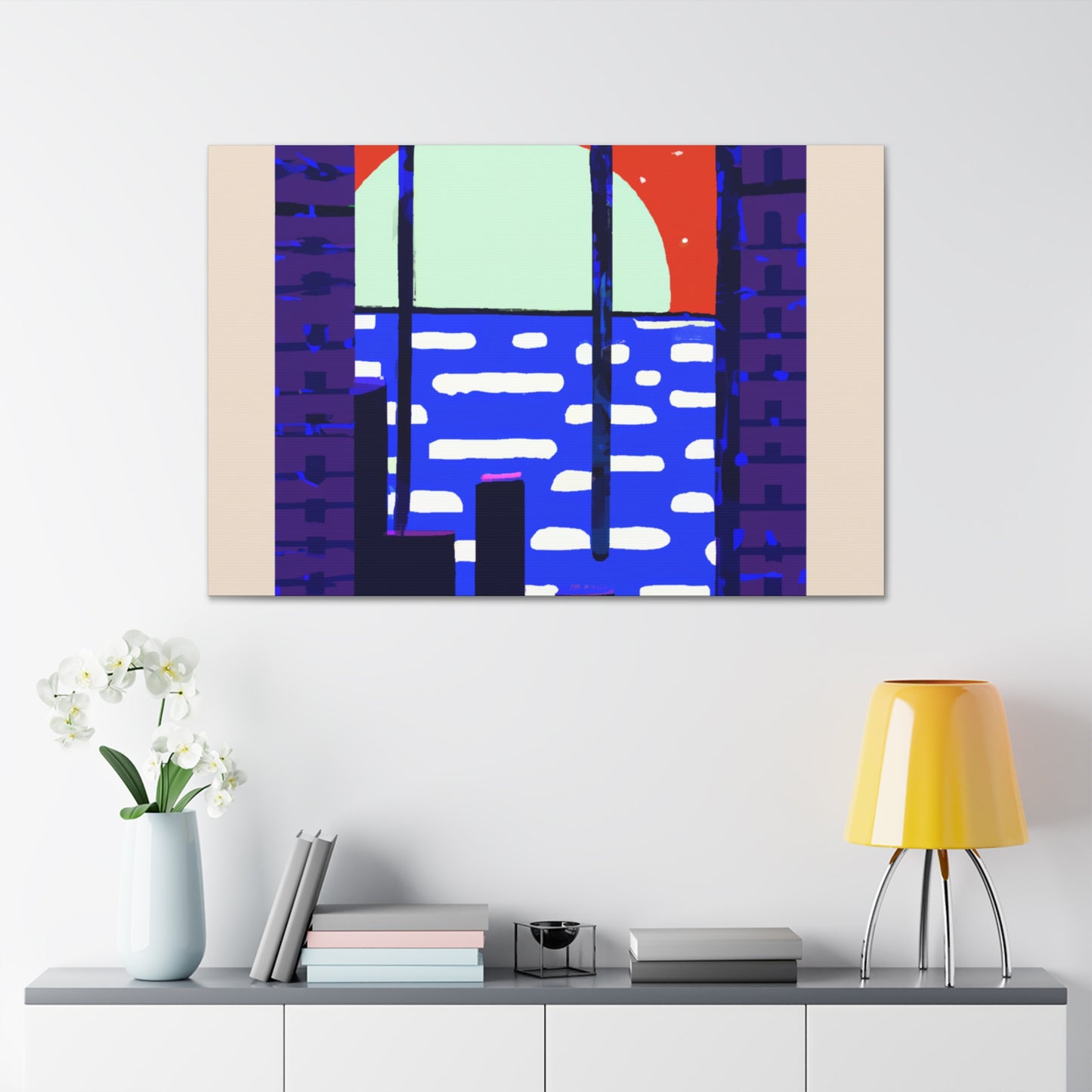 Sunny Side Up - Midcentury - Canvas