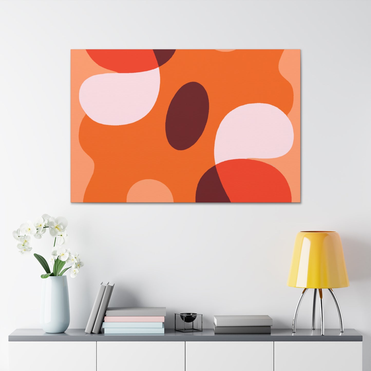 Rising Action- Midcentury - Canvas