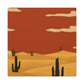 Dapper Dorian - Vintage Contemporary - Desert-  Canvas