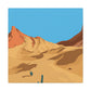 Crimson Mirage-Landscape - Desert Landscape Canvas