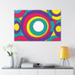 Circular Fury - Midcentury Retro Canvas