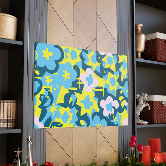 "Floral Fantasia" - Floral Canvas