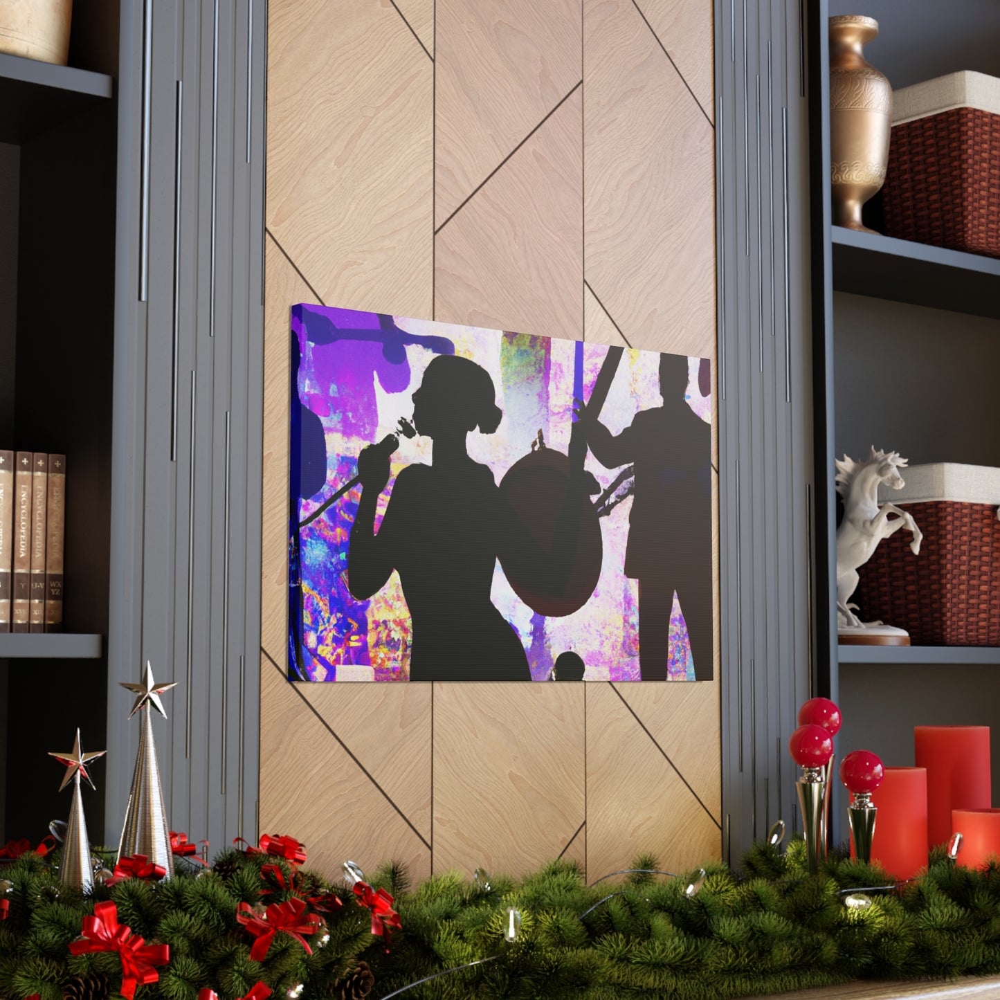 Vinyl Revivalists - Retro Music Canvas