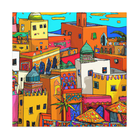 Raya Kanzari - Morraco - Canvas