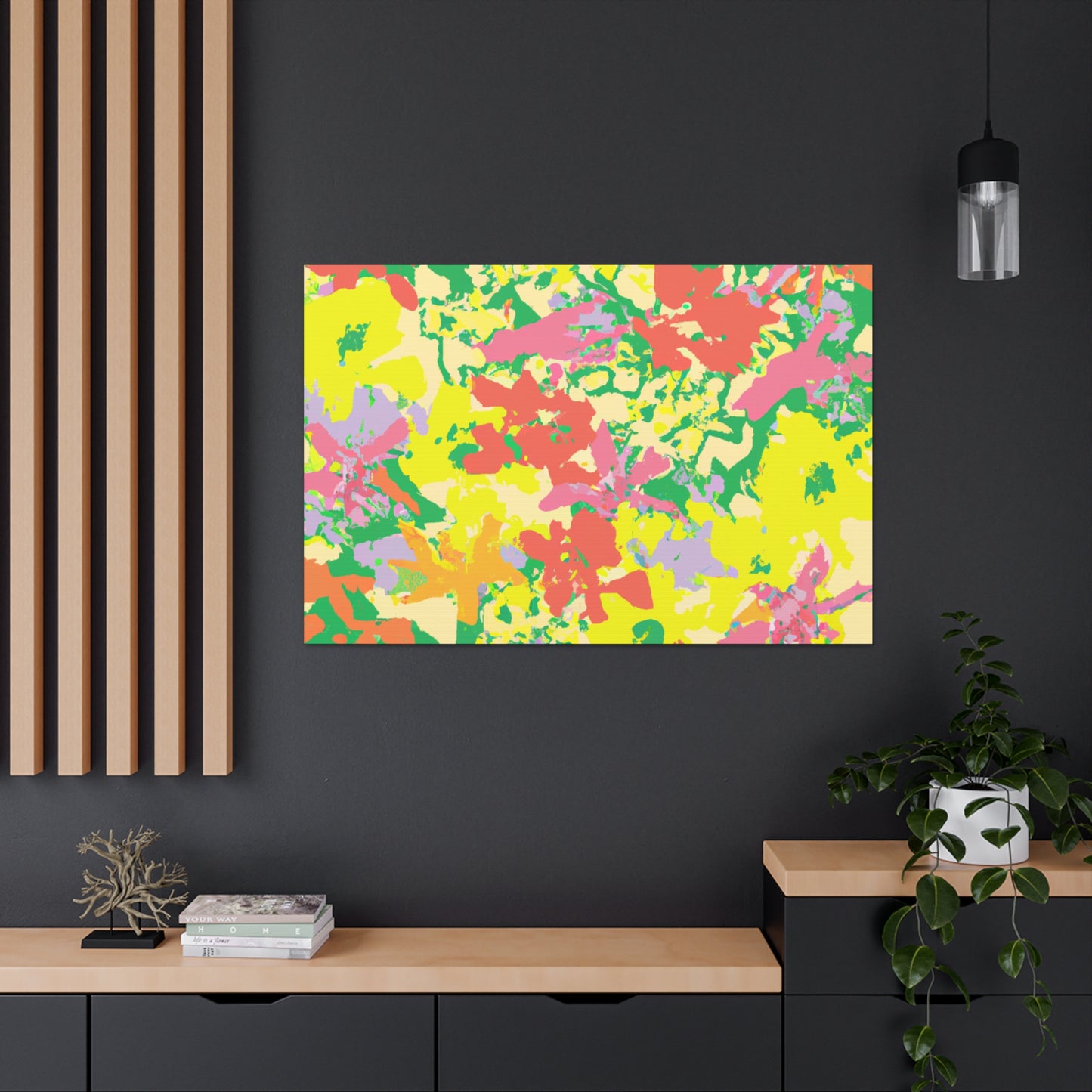 Floral Fusion - Floral Canvas