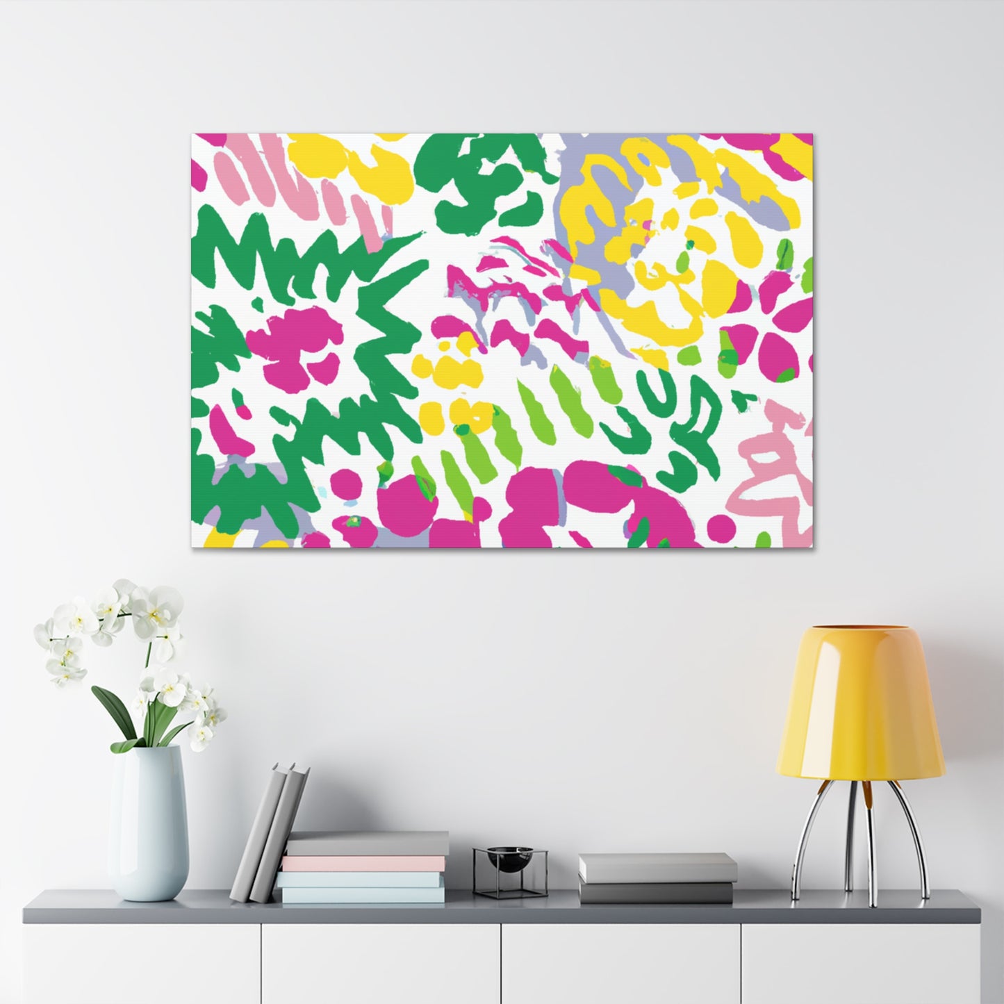 Floral Fusion - Floral Canvas