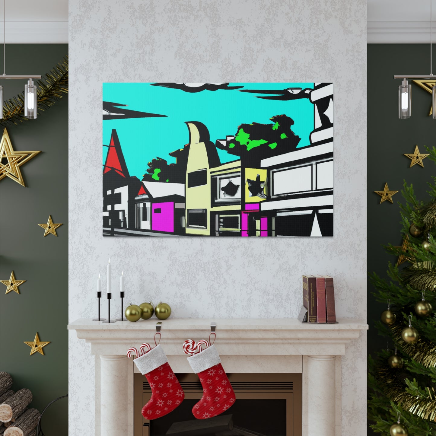 Cracker Row. - Canvas Pop Art