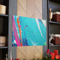 Aqua Lung- Abstract Canvas