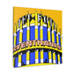 Column Town - Canvas Pop art