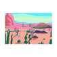 Cactustone Landscape - Canvas