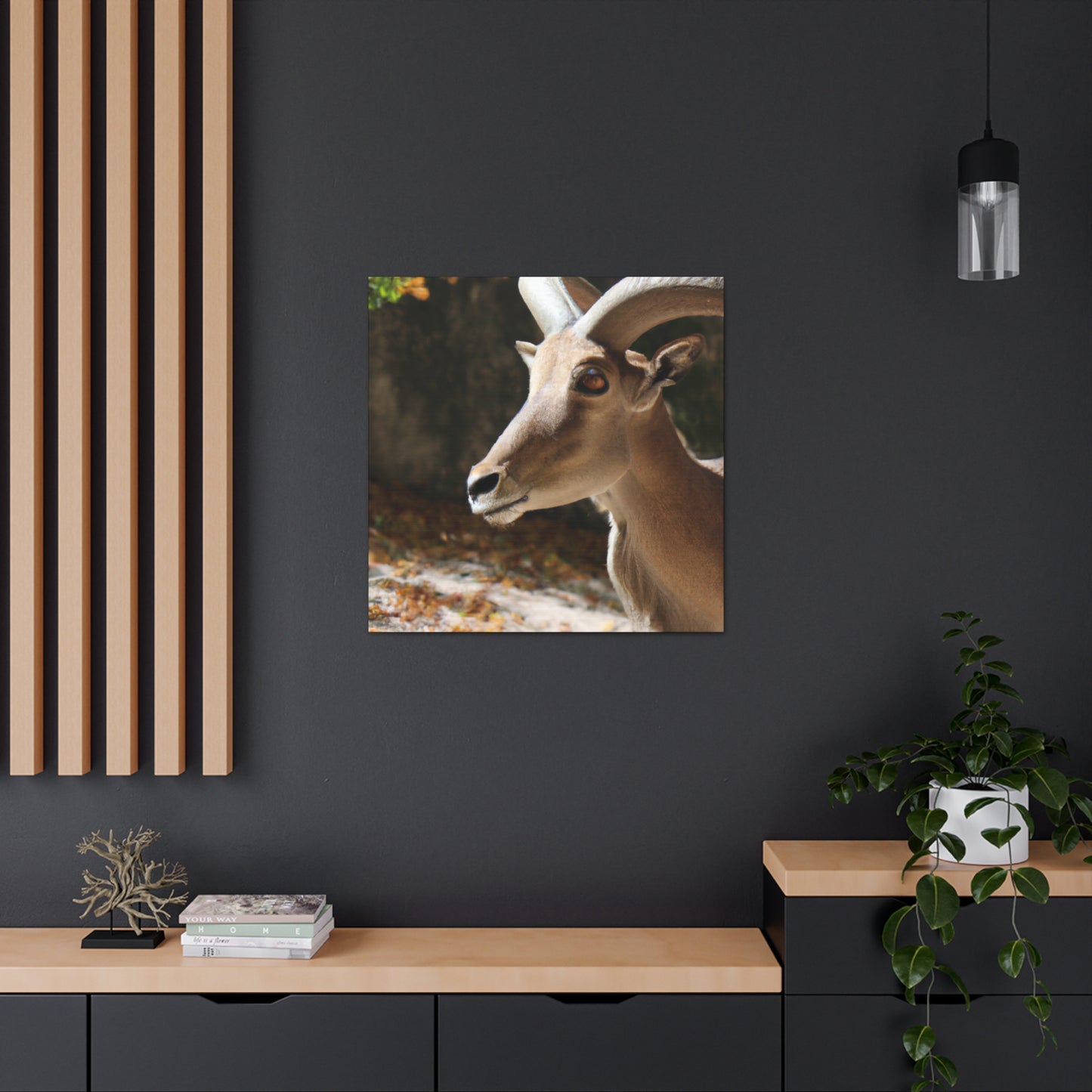 Elky Horn - Canvas Wildlife