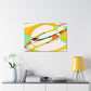 Tealose - Abstract - Canvas