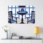 Waiting Room Lounge - Midcentury - Canvas