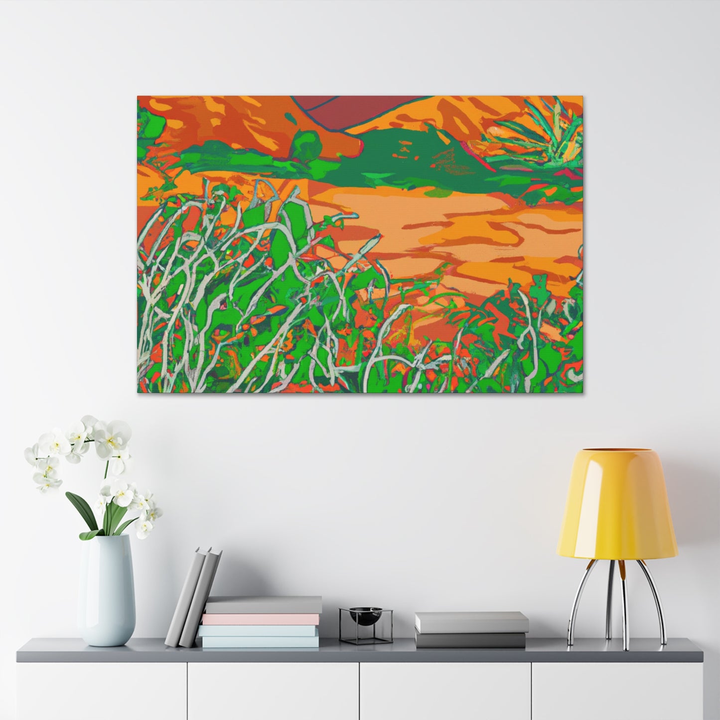 Sandy Dunes-Landscape - Canvas - Desert