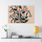 Petunia Petals - Floral - Canvas