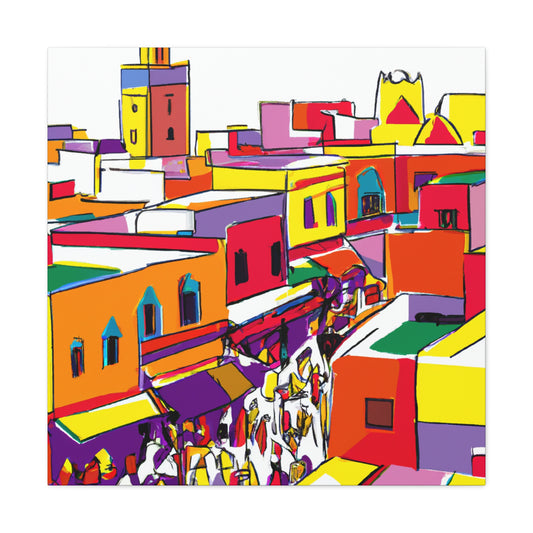 Mustafa al-Jabbar - Morraco - Canvas