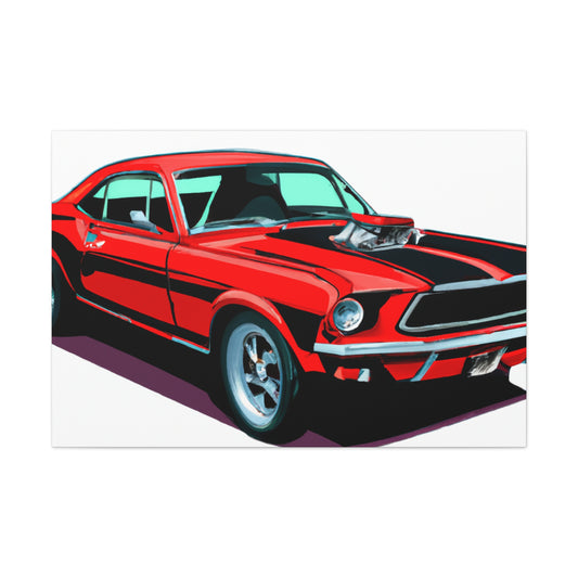 Roaring Roadster - Automobile - Canvas