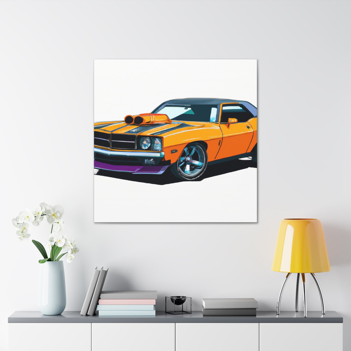 Drag Race Superstar - Automobile - Canvas