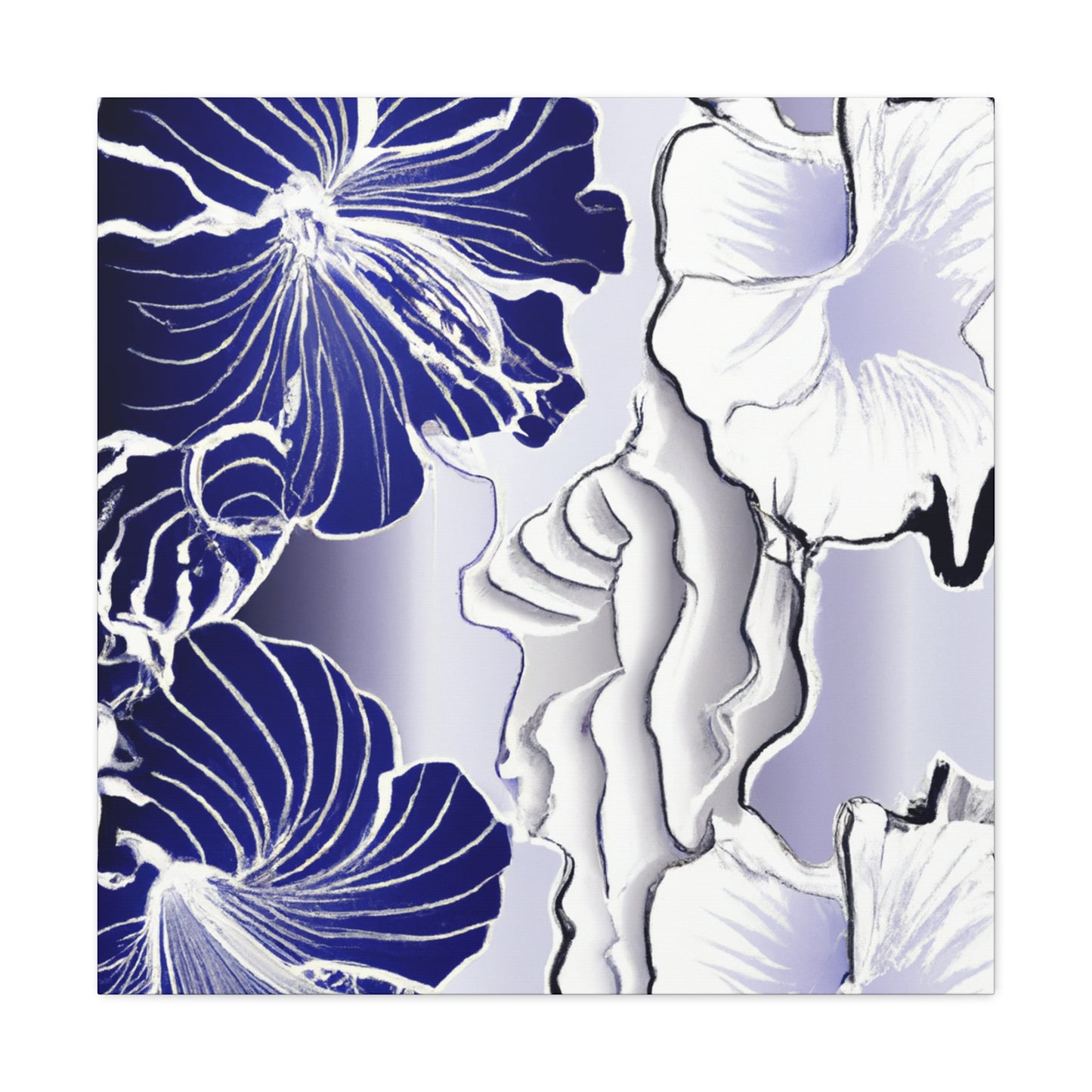 Blossomville - Floral - Canvas