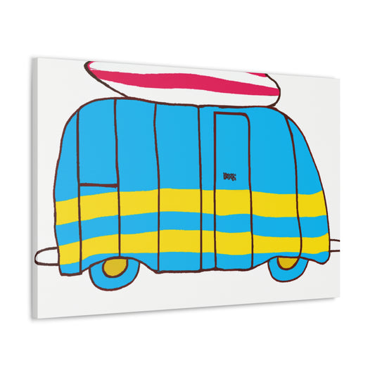 Minimal Surfmobile - Minimalism - Canvas