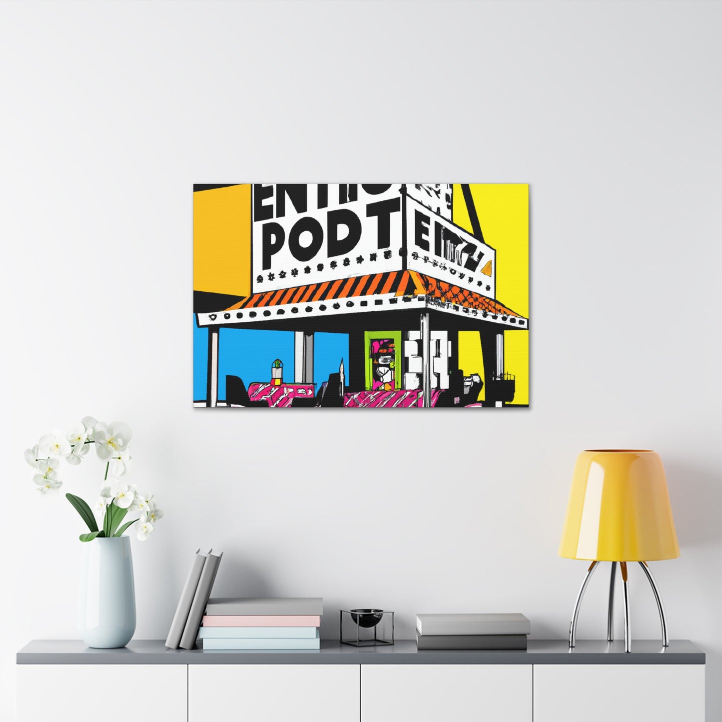 Carnival Bar - Canvas - Pop Art