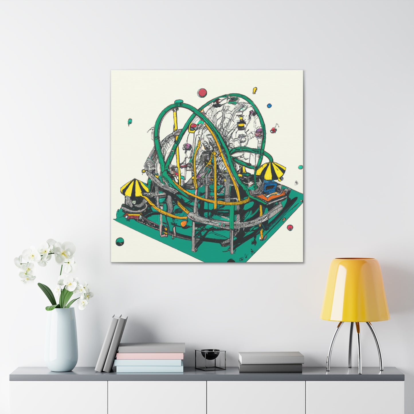 Silly Splashes - Amusement - Canvas