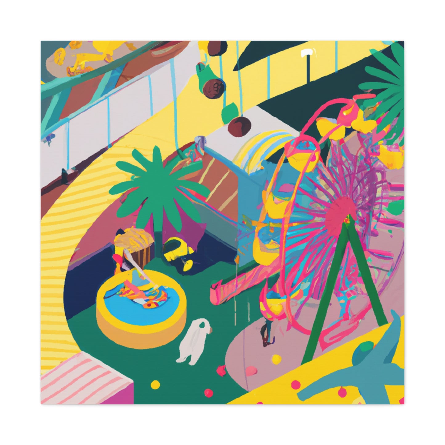 Funlandia - Amusement - Canvas