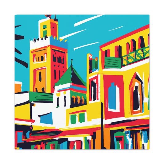 Ibrahim Moussaoui - Morraco - Canvas