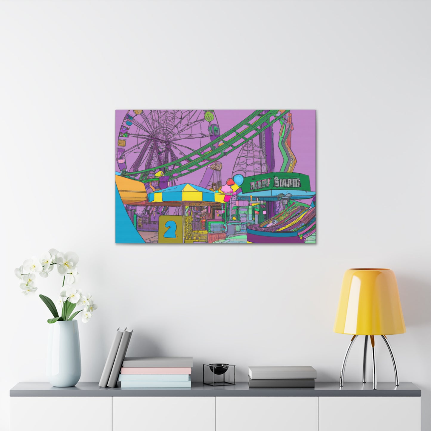 SpinTopia - Amusement - Canvas