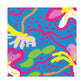 Flower Fling - Retro Design Floral Canvas