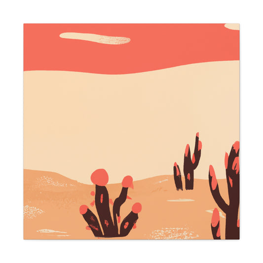 Antique Fusion - Vintage Contemporary - Desert - Canvas