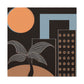 Dark Lovely - Midcentury Canvas