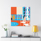 Zen Space - Midcentury - Canvas